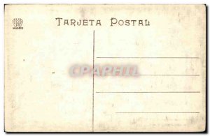 Old Postcard Alcazar Sevilla Jardines