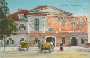 Hungary Tolna County Dombóvár hotel Korona 1923