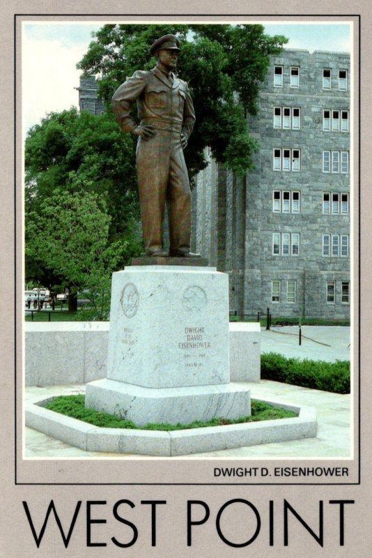 New York West Point Dwight D Eisenhower Statue United States Military Academy