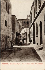 Jerusalem Ecce homo Bogen Unused Gluckstadt Postcard F47