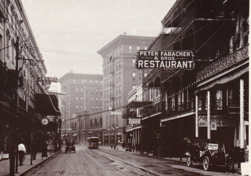 Louisiana New Orleans St Charles Hotel and Fabacher's German Restaurant ...