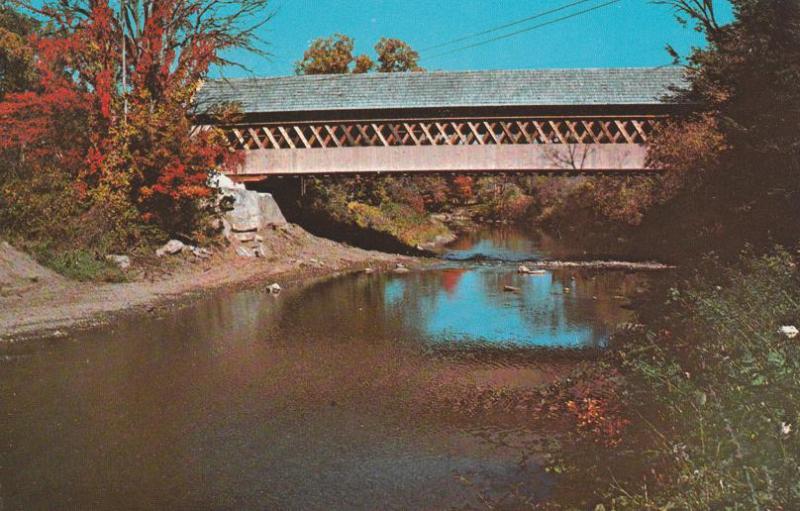 Middle Covered Bridge - Woodstock VT, Vermont