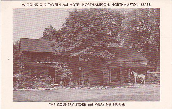 Massachusetts Northampton Wiggins Old Tavern and Hotel Northampton Country St...