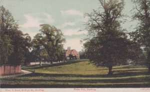 Rose Hill Chas T Bond High Street Dorking Antique Surrey Postcard