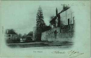 CPA SAULIEU - Tour d'Auxois (115882)