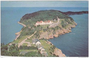 Aerial view of Keltic Lodge,Cape Breton Higland,Nova Scotia,Canada, 40-60s