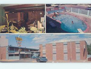 Unused Pre-1980 MOTEL SCENE Arkansas City Kansas KS HJ9500