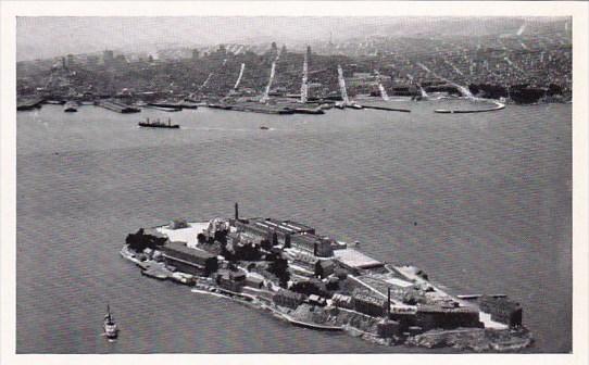 Alcatraz Island San Francisco Bay City Of San Francisco In Distance San Franc...