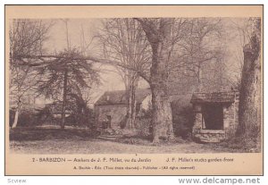 BARBIZO, Seine Et Marne, France, 1900-1910's; Ateliers De J.F. Millet, Vu du ...