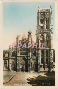 Old Postcard Dieppe Eglise Saint Jacques