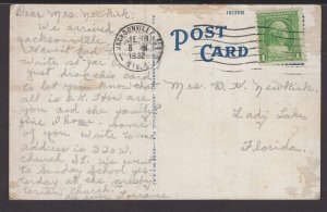 Florida Jacksonville - Confederate Park pm1932 ~ WB