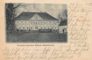 GERMANY~GROSSHERZOGLICHES SCHLOSS HOHENZIERITZ~1900 PHOTO POSTCARD