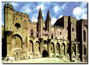 Postcard Modern Avignon Palais Des Papes Palace Clement VI western façade