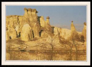 Les Cheminees de Fess Donnent au paysage de la region de Cappadoce