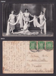 Vintage postcard Germany Circus W Althoff junior