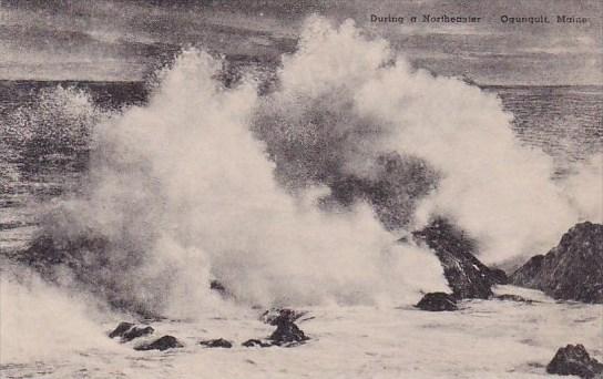 Maine Ogunquit During A Northeaster Albertype