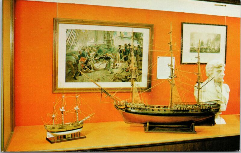 Maritime Museum Victoria BC Campbell River Historical Society back Postcard D84