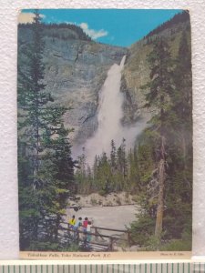 Postcard Takakkaw Falls, Yoho National Park, Canada 
