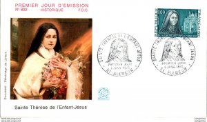 '''''''FDC France  Sainte Therese de l''''''''Enfant Jesus Alencon 19073'''''''
