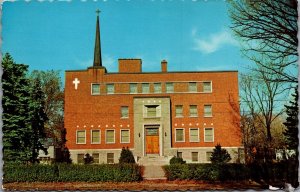 Canada Villa Fatima Retreat House Alexandria Ontario Chrome Postcard C023
