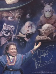 Warwick Davis Star Wars Large 8x6 Official Hand Signed Photo