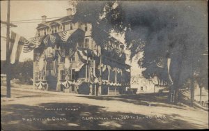 Rockville CT Connecticut Centennial Rockville House 1908 Real Photo Postcard