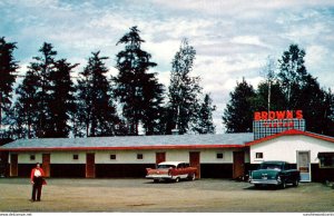 Canada Ontario English River Tartan Motel On Brown's Lake