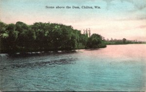 Wisconsin Chilton Scene Above The Dam