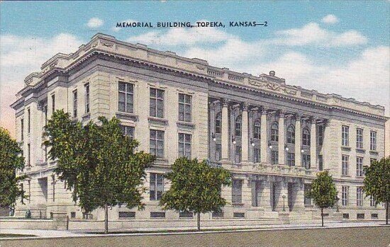 Memorial Building Topeka Kansas 1951