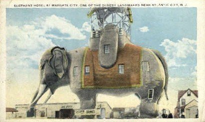 Elephant Hotel in Atlantic City, New Jersey