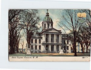 Postcard State Capitol, Concord, New Hampshire