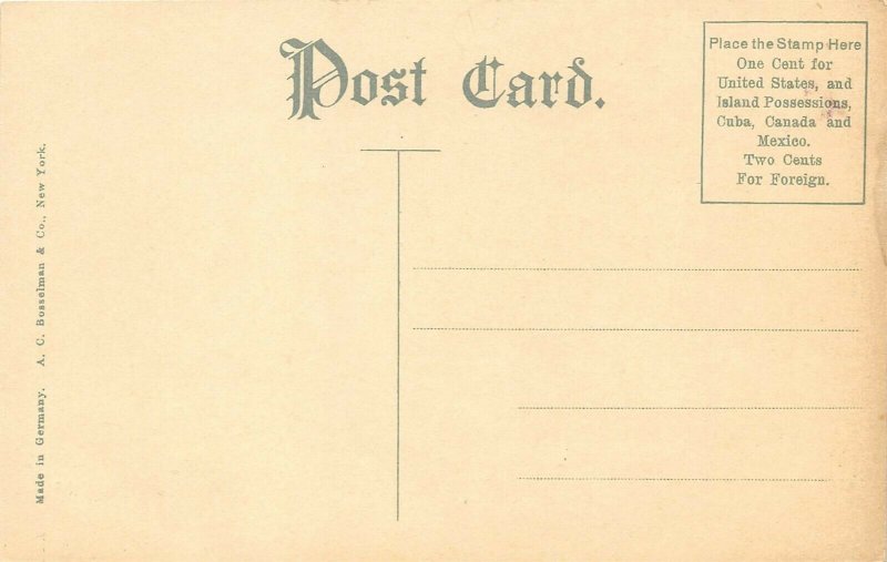 Racine Wisconsin c1910 Postcard Riverside Park