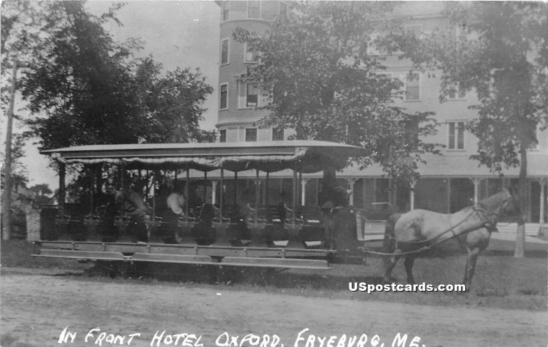 Trolley & Horse - Fryeburg, Maine ME  