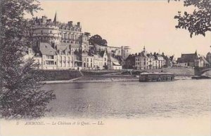 France Amboise Le Chateau et le Quai