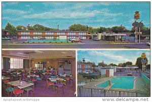 Texas Dalhart Western Skies Motor Inn Swimming Pool & Restaurant