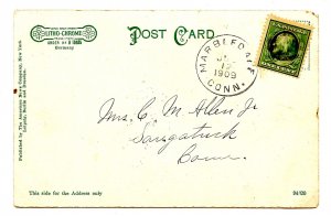 CT - Danbury. West Street Looking East