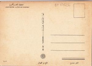 BF17636 constantine le pont d l ascenseur  algeria front/back image