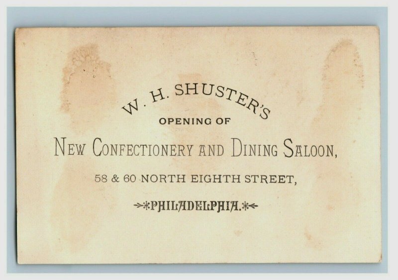 1880s-90s W.H. Shuster's Confectionery Candy Maker Lot Of 2 P217