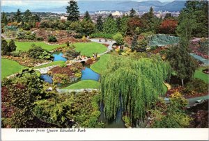 Postcard CAN British Columbia Vancouver from Queen Elizabeth Park