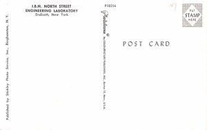 IBM North Street Engineering Laboratory Endicott, New York Postcard