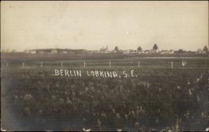 Berlin ND Depot & Elevators in Distance c1910 Real Photo Postcard