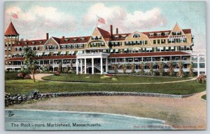 1910 ERA MARBLEHEAD MASSACHUSETTS*MA*THE ROCKMERE*HOTEL*UNUSED*TUCKS SERIES 2764