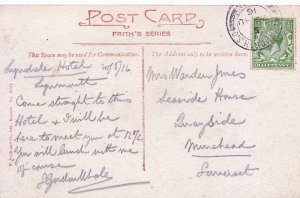 Genealogy Postcard - Family History - Jones - Minehead - Somerset  U158