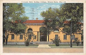 Rollins College Carnegie Hall Winter Park FL