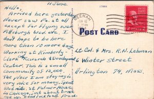 Postcard The Valley Inn Neenah WI 1954