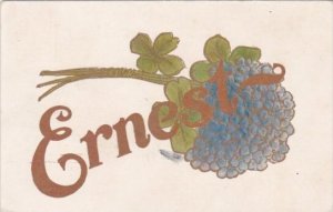 Name Card Ernest 1908