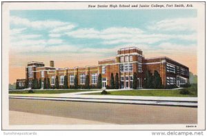 New Senior High School and Junior College Fort Smith Arkansas Curteich