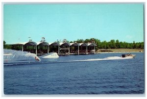 c1950's Callaway Gardens Ski Pavilion Pine Mountain Georgia GA Vintage Postcard 