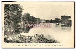 Old Postcard Tour De Marne De Joinville Champigny For The Right Bank
