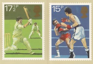 Boxing Cricket 2x Lowestoft Suffolk FDC Postcard s